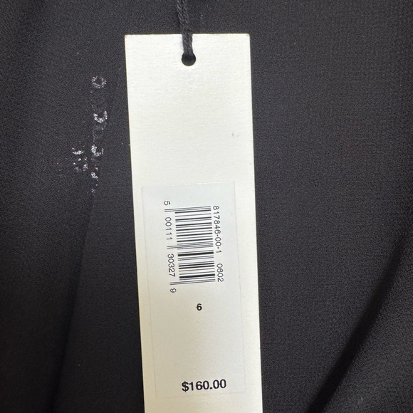 Banana Republic black sequin wide leg trouser, NWT size 6 Fall23 - Picture 10 of 13